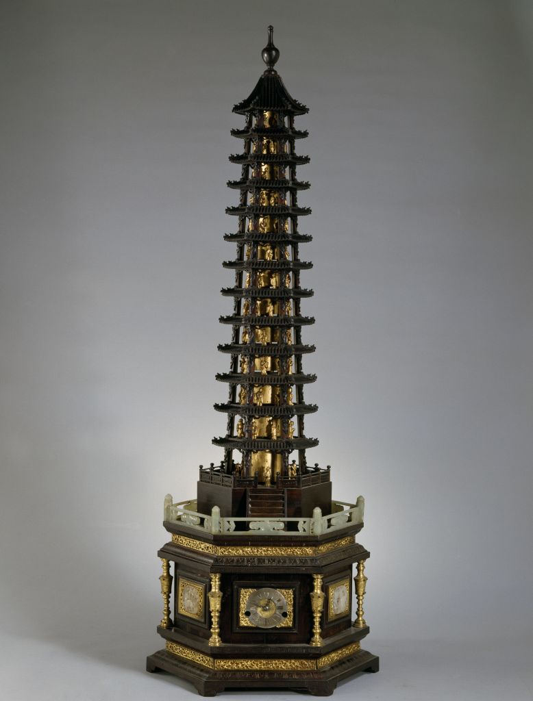 图片[1]-Wooden Tower to Eight Immortals Tower Clock-China Archive